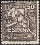 Spain 1947 Cervantes 20 CTS Brown Edifil 1012